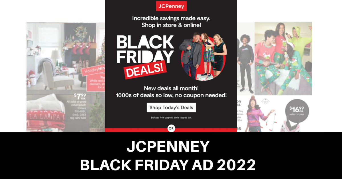 JCPenney Black Friday Ad 2022