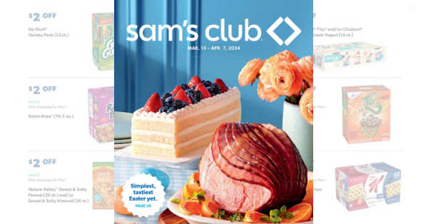 Sam's Club Ad (3/13/24 - 4/7/24) February Preview!