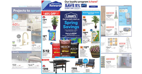 Lowe's Weekly Ad (3/21/24 - 4/3/24)