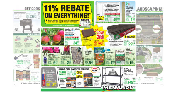 Menards Weekly Ad (3/28/24 - 4/7/24)