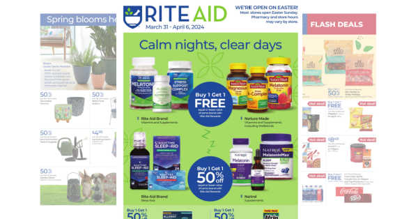 Rite Aid Weekly Ad (3/31/24 - 4/6/24)
