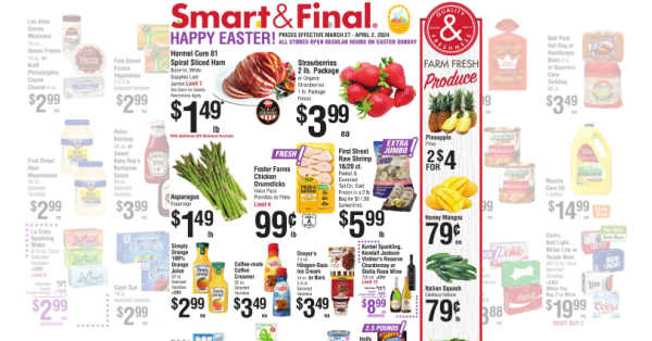 Smart and Final Weekly Ad (3/27/24 – 4/2/24) Preview