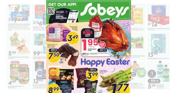 Sobeys Flyer (March 28 - April 3, 2024) Preview