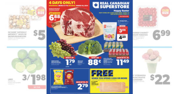 Superstore Flyer (March 28 - April 3, 2024) Preview