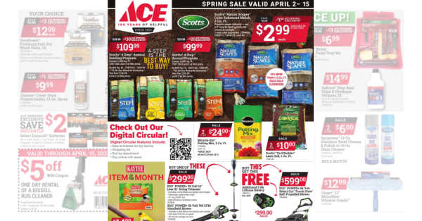 Ace Hardware Weekly Flyer (4/2/24 – 4/15/24) Early Ad