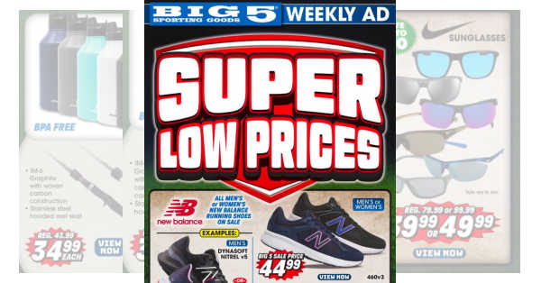 Big 5 Ad (4/22/24 – 4/24/24) Weekly Sales Ad Preview