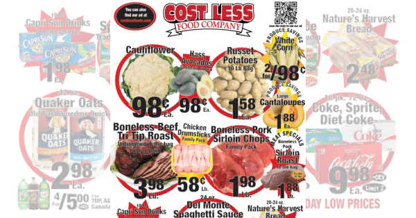 Cost Less Food Weekly Ad (4/17/24 – 4/23/24) Preview