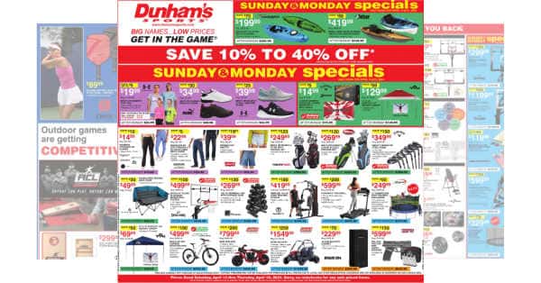 Dunham's Weekly Ad (4/13/24 - 4/18/24)