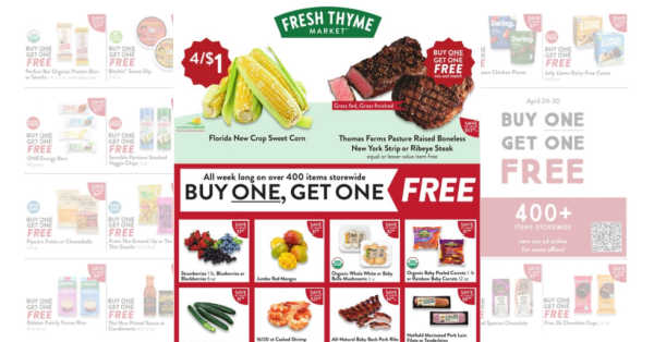 Fresh Thyme Weekly Ad (4/24/24 – 4/30/24) Preview