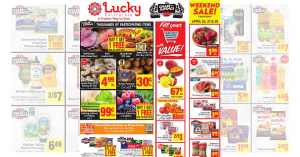 Lucky Supermarkets Weekly Ad (4/24/24 – 4/30/24) Flyer Preview