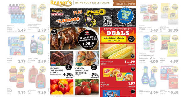 Reasor's Weekly Ad (4/24/24 – 4/30/24) Preview