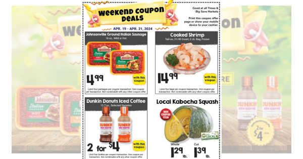 Times Supermarkets Weekly Ad (4/19/24 – 4/21/24) Preview