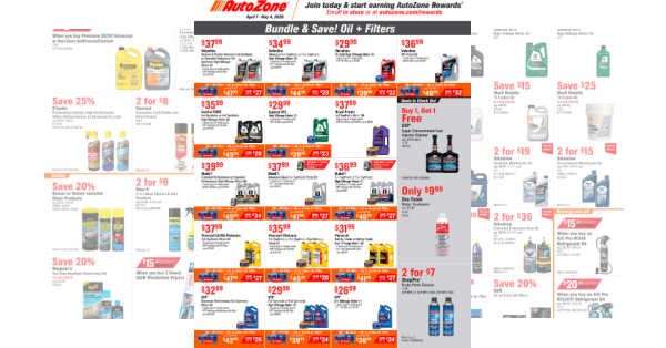 AutoZone Weekly Ad (4/7/25 - 5/4/26)