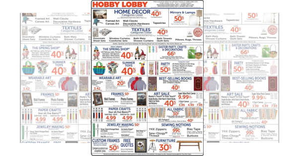 Hobby Lobby Weekly Ad (4/5/26 - 4/11/26)