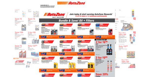 AutoZone Weekly Ad (6/2/25 - 6/29/26)
