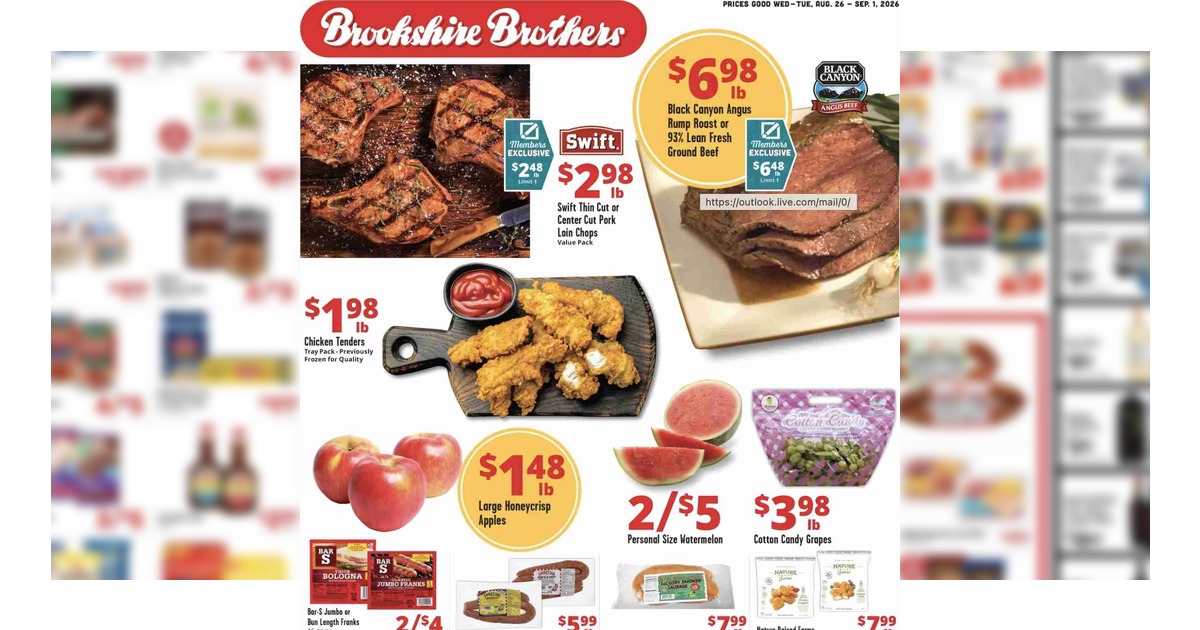 Brookshire Brothers Weekly Ad (8/26/26 – 9/1/26) Preview