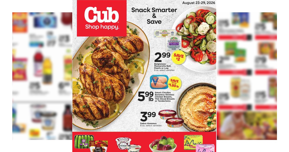 Cub Foods Weekly (8/23/26 - 8/29/26) Ad Preview!