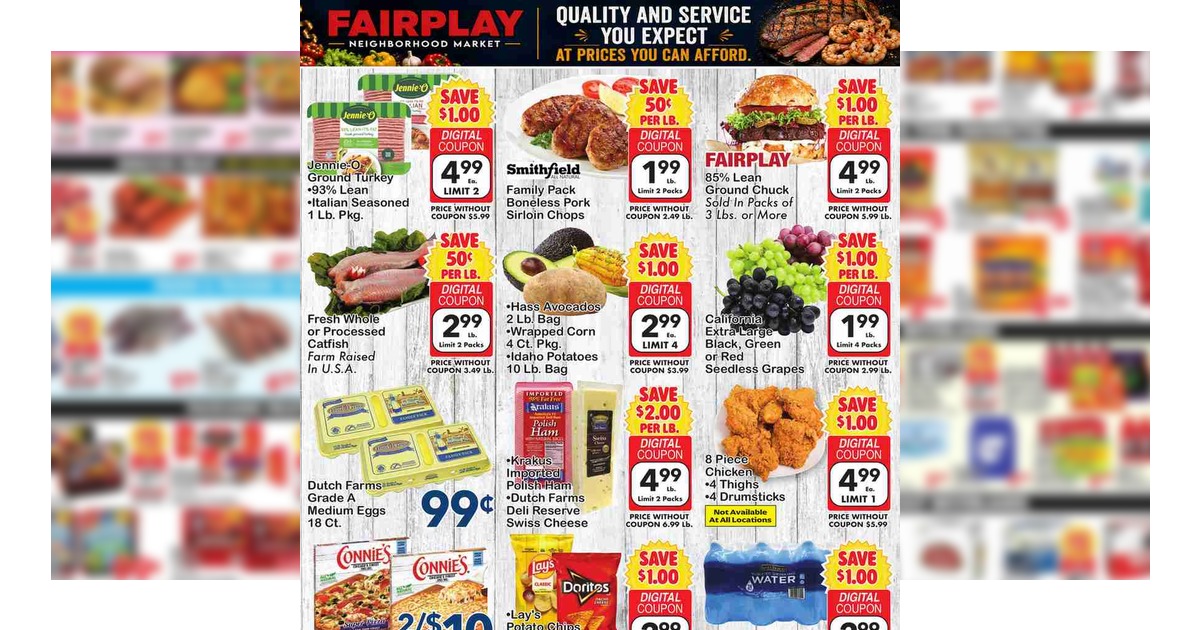Fairplay Weekly Ad (8/26/26 – 9/1/26) Preview