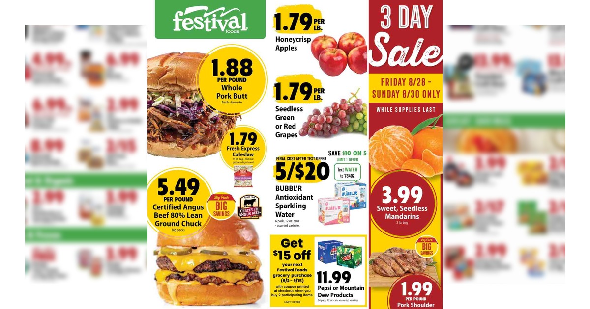 Festival Foods Weekly Ad (8/26/26 – 9/1/26)