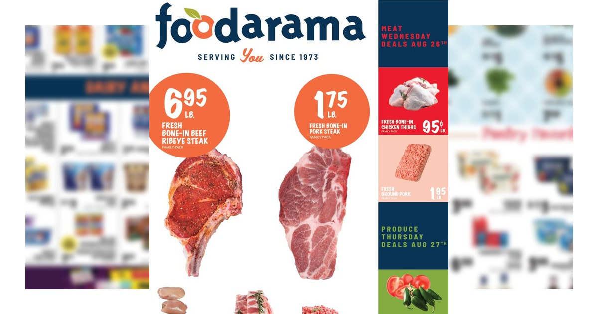 Foodarama Weekly Ad (8/26/26 – 9/1/26) Early Preview