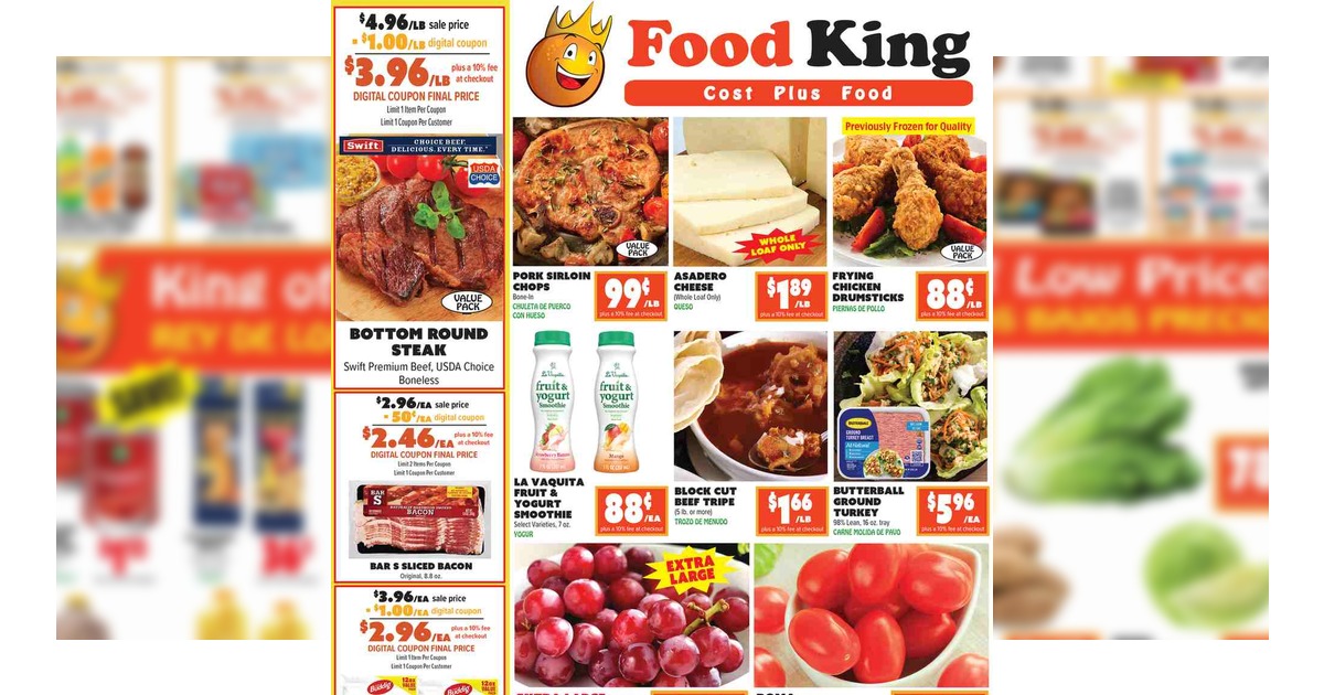 Food King Ad (8/26/26 – 9/1/26) Weekly Flyer Preview
