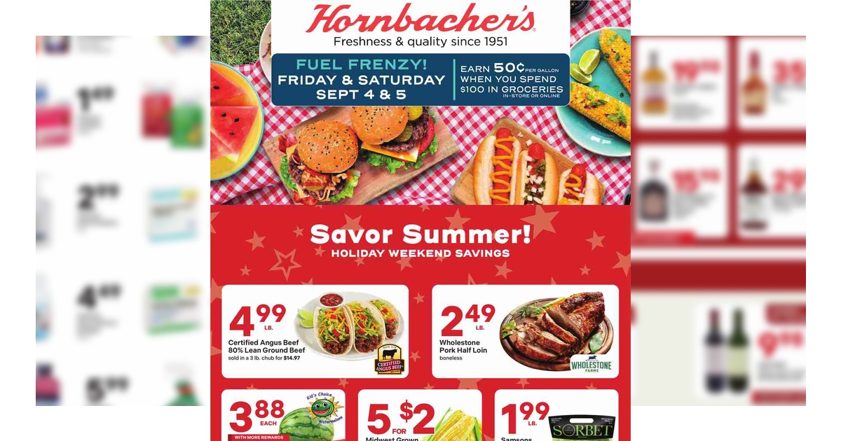 Hornbacher's Weekly Ad (9/2/26 – 9/8/26) Preview