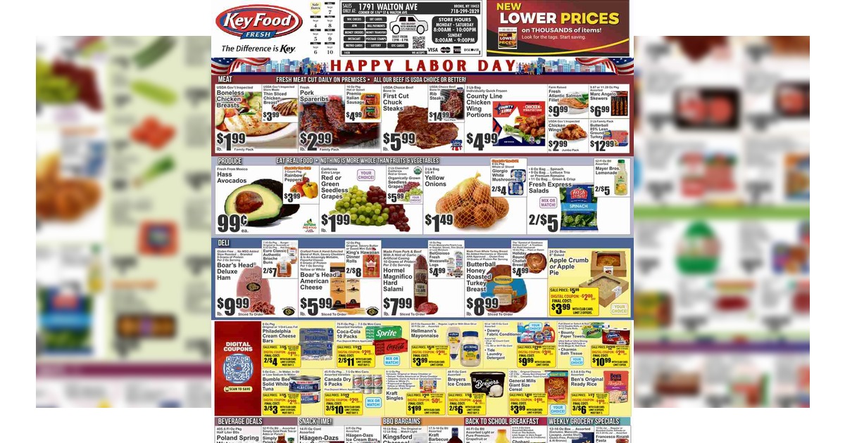 Key Food Weekly Circular (9/4/26 - 9/10/26) Ad Preview