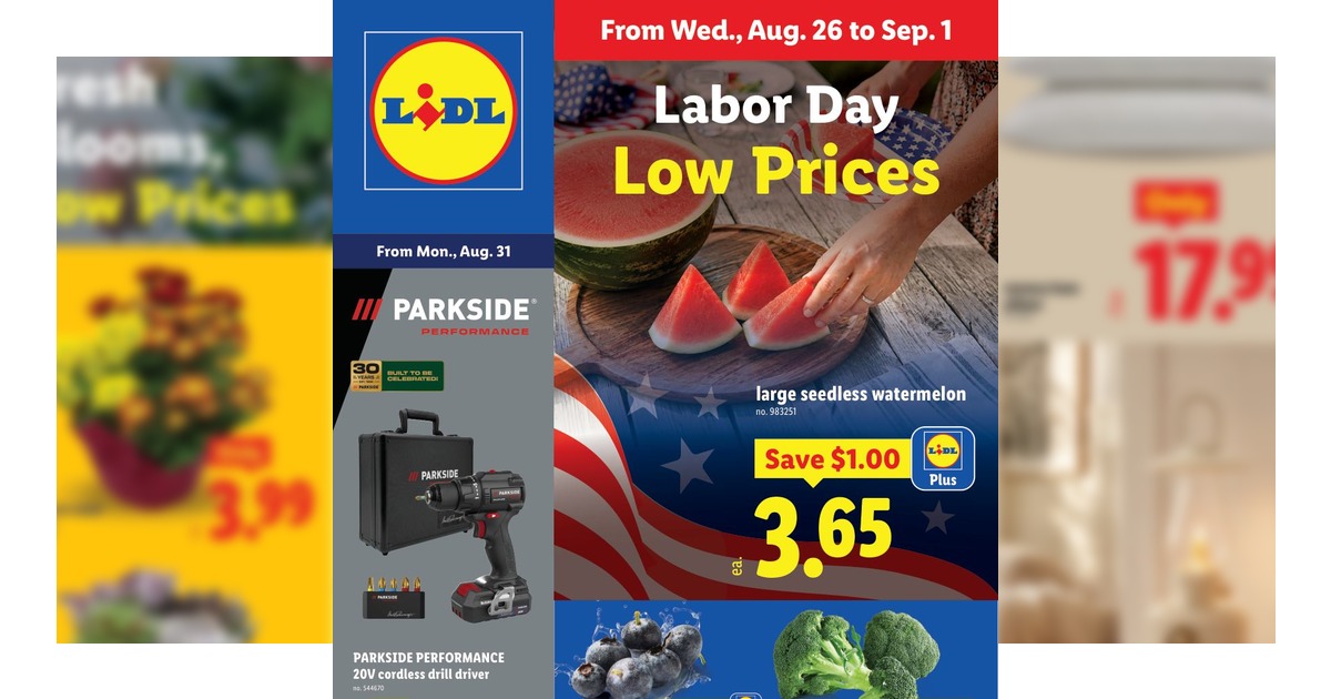 Lidl Weekly Ad Preview (8/26/26 – 9/1/26)