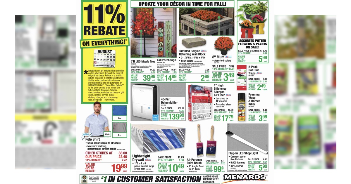 Menards Weekly Ad (8/20/26 - 8/30/26) Preview!