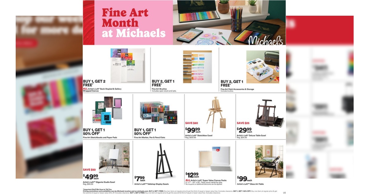 Michaels Weekly Ad (8/23/26 - 8/29/26) Preview!