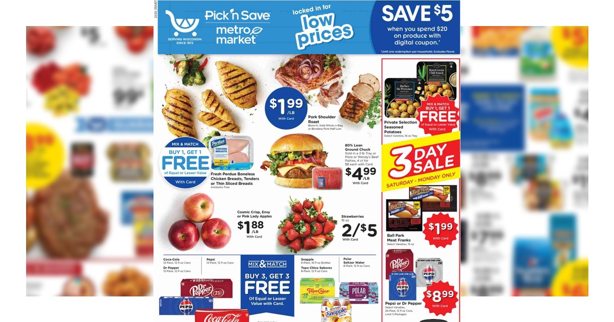 Pick N Save Weekly (8/26/26 – 9/1/26) Ad