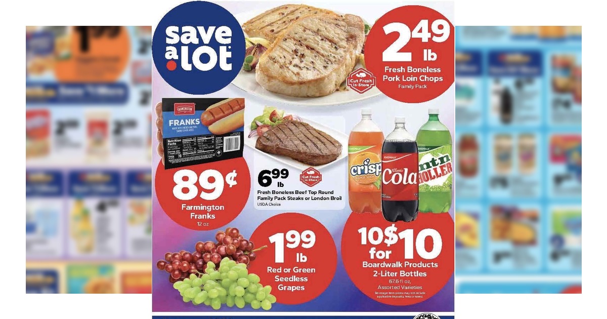 Save A Lot Weekly (8/26/26 - 9/1/26) Ad Preview