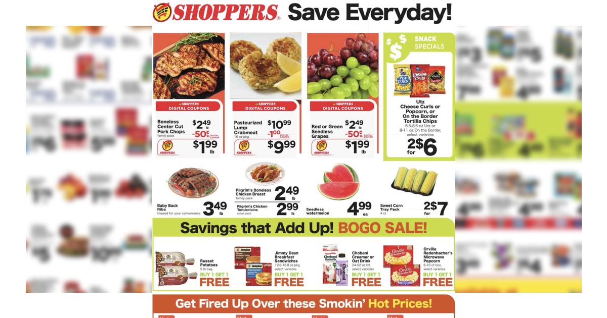 Shoppers Weekly Ad (8/20/26- 8/26/26) Early Preview