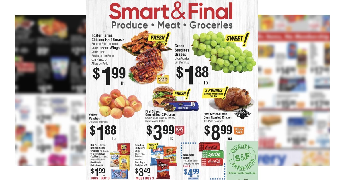 Smart and Final Weekly Ad (8/26/26 – 9/1/26) Preview