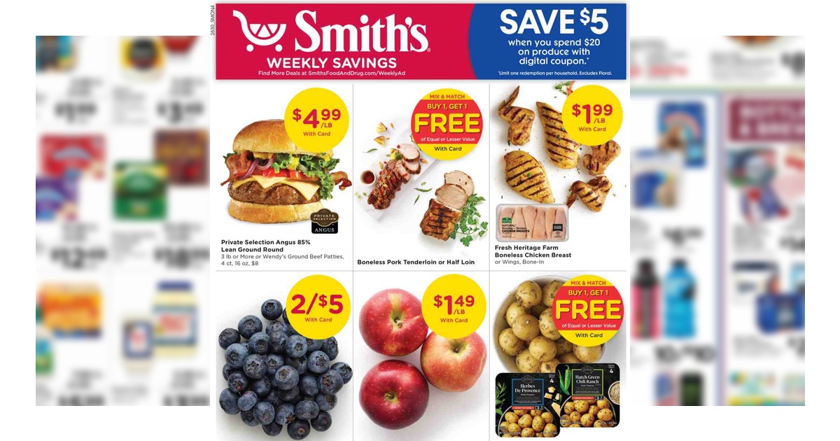 Smith's Weekly (8/26/26 – 9/1/26) Ad