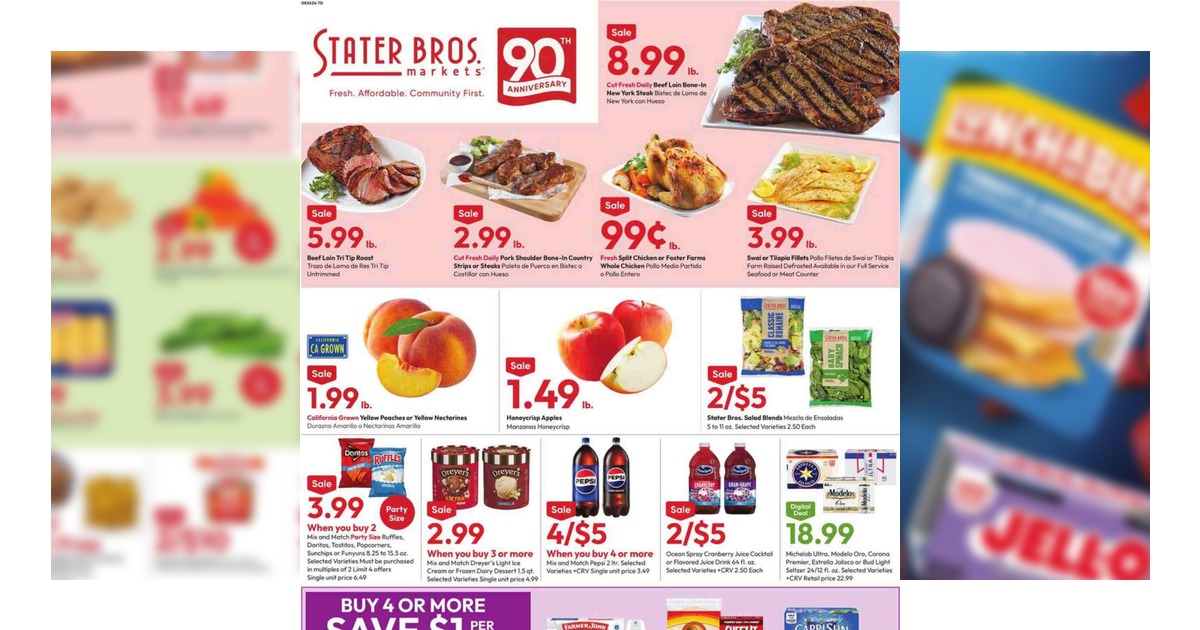 Stater Bros Weekly Ad (8/26/26 – 9/1/26) Early Preview