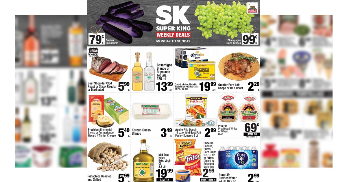 Super King Weekly Ad (8/24/26 - 8/30/26) SK Market Preview