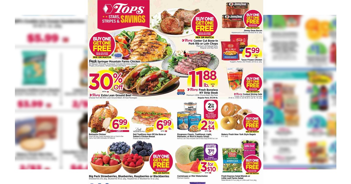 Tops Weekly Ad (8/23/26 - 8/29/26) Preview!