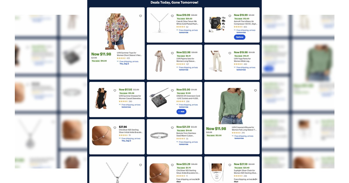 Walmart Weekly Ad (9/1/26) 1-Day Flash Deals