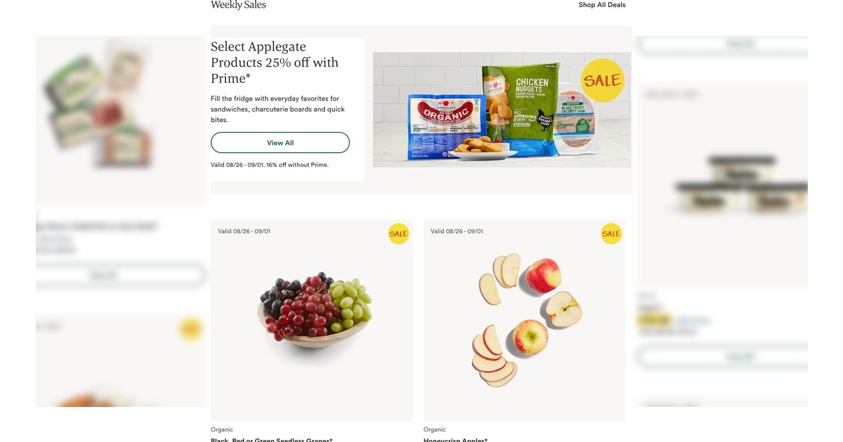 Whole Foods Weekly Ad (8/26/26 – 9/1/26) Ad Preview