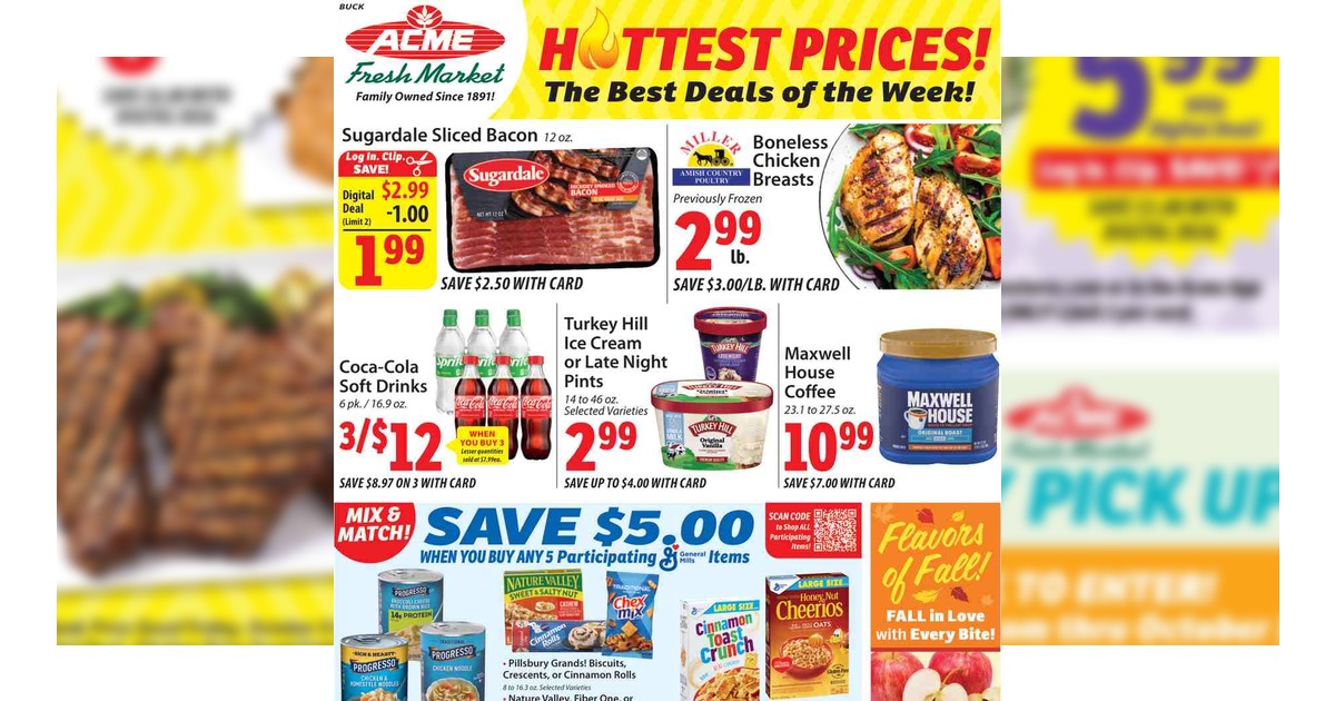 Acme Fresh Market Weekly Ad (10/8/26 – 10/14/26) Preview