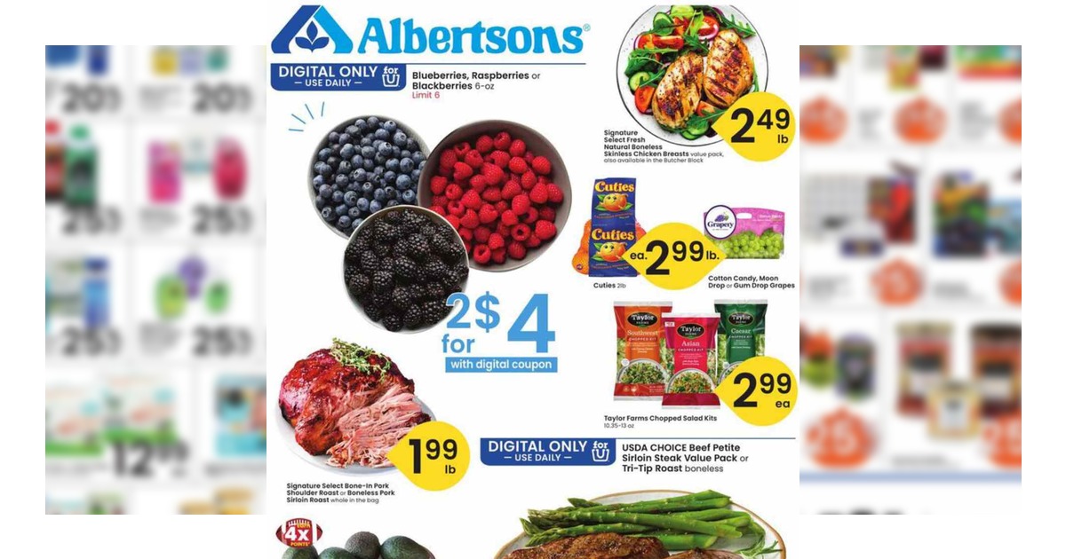 Albertsons Weekly Ad (9/23/26 – 9/29/26) Early Preview