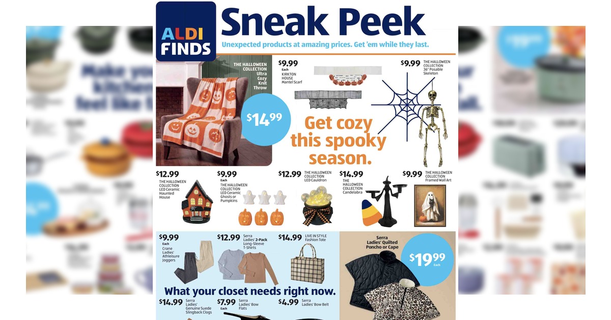Aldi Weekly Ad (9/16/26 - 9/22/26) Sneak Peek