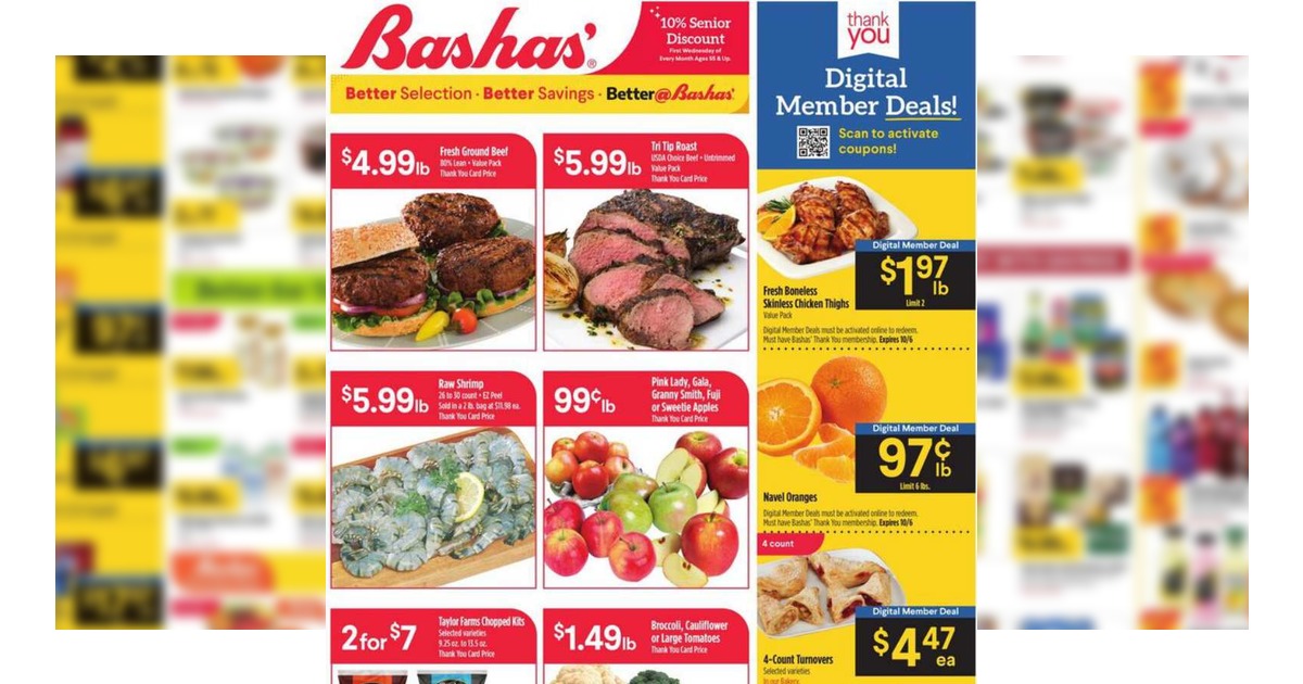 Bashas' Weekly Ad (9/30/26 – 10/6/26) Preview