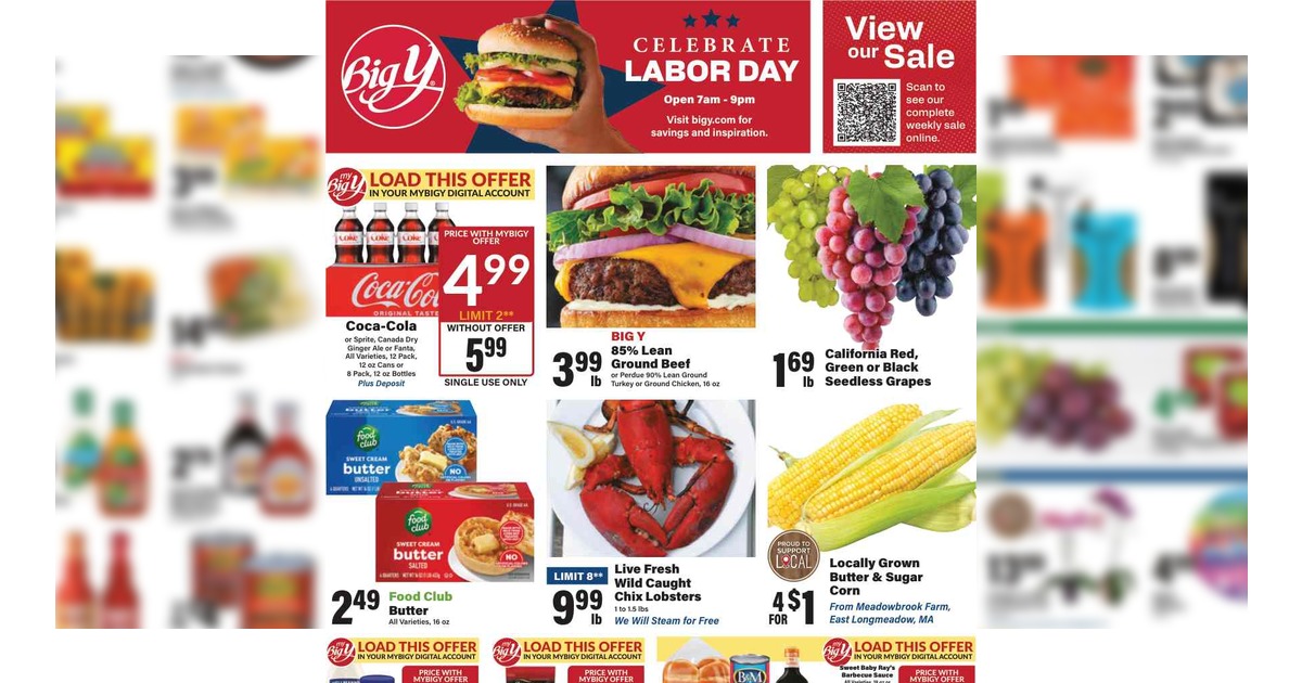 Big Y Flyer (9/3/26- 9/9/26) Weekly Ad Circular Preview