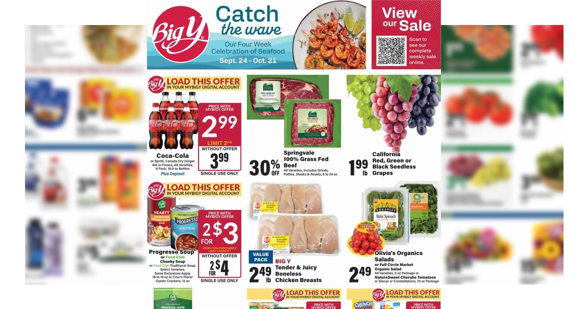 Big Y Flyer (9/24/26- 9/30/26) Weekly Ad Circular Preview