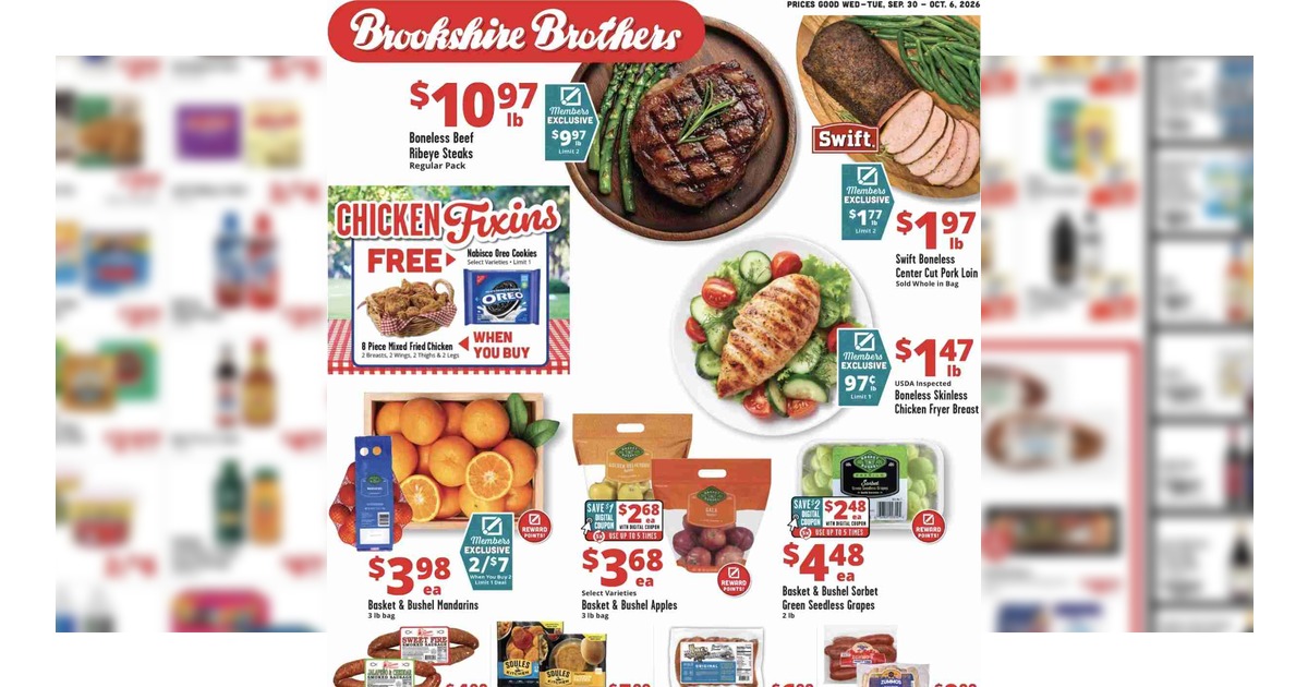 Brookshire Brothers Weekly Ad (9/30/26 – 10/6/26) Preview