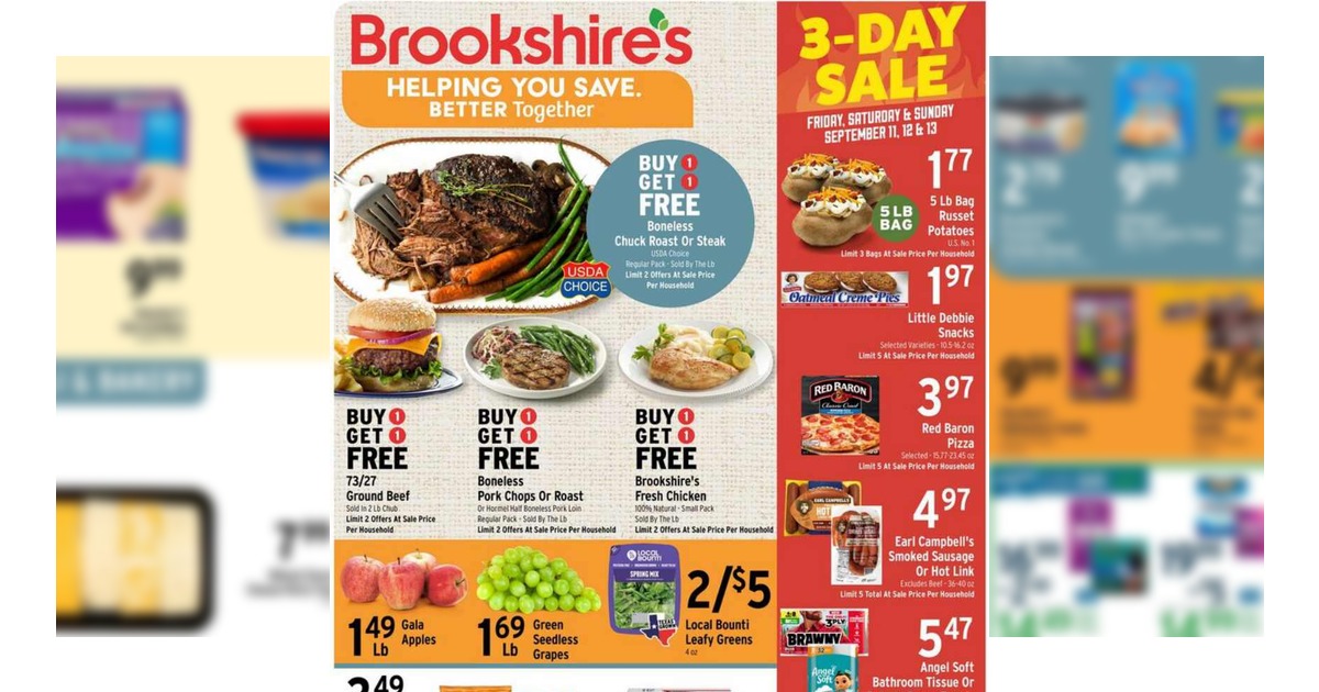 Brookshire's Ad (9/9/26 – 9/15/26) Weekly Flyer Preview