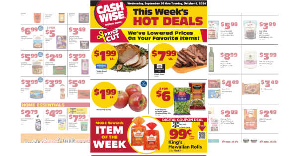 Cash Wise Weekly (9/30/26 – 10/6/26)