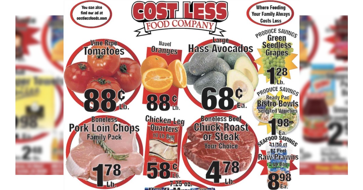 Cost Less Food Weekly Ad (9/16/26 – 9/22/26) Preview